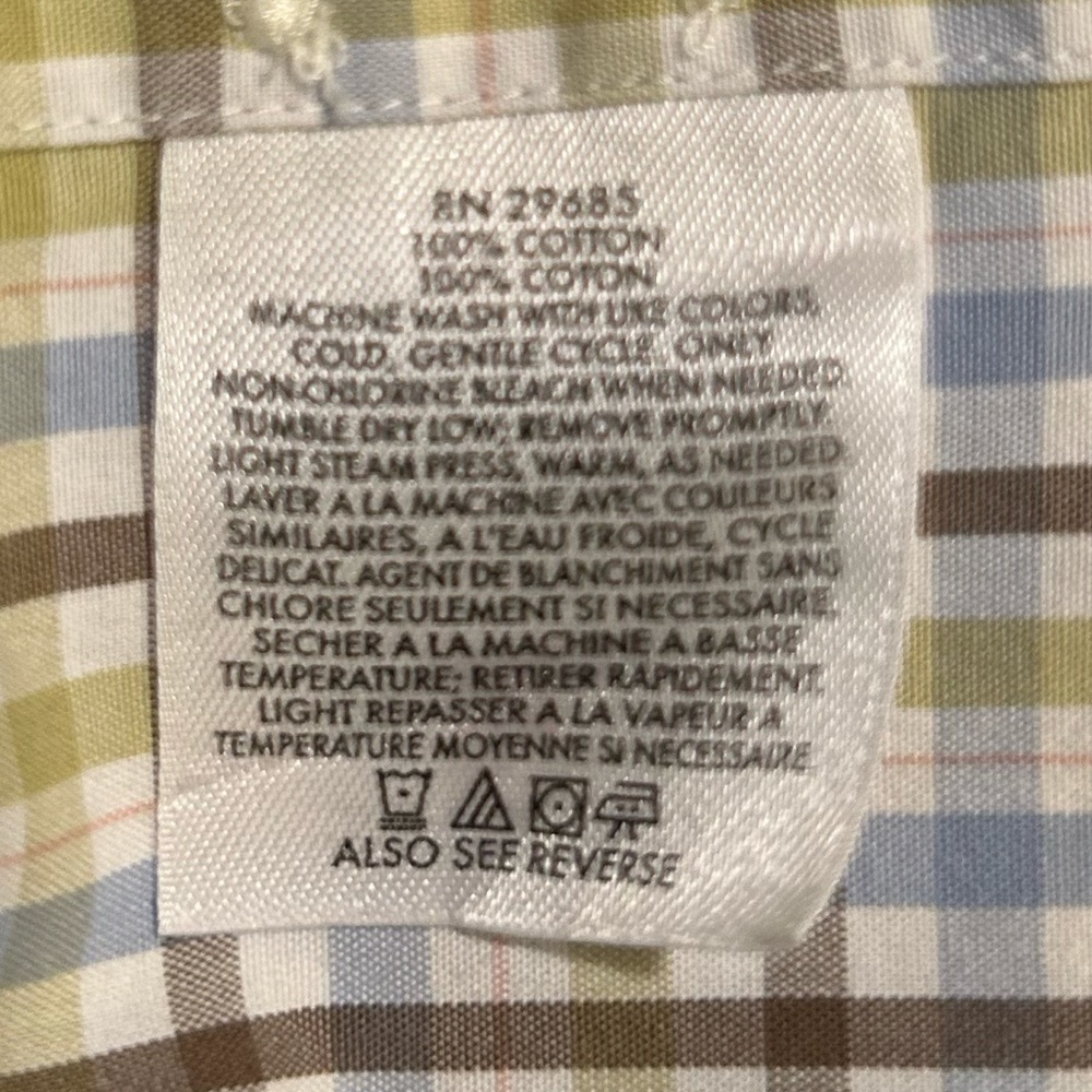 Pendleton Checked Wrinkle Resistant Cotton Broadw… - image 7